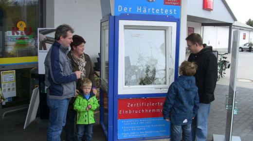 Ausstellung für Einbruchsichere Fenster