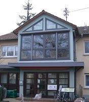 Wintergarten in anthrazit 