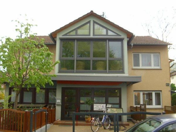 Wintergarten in anthrazit 